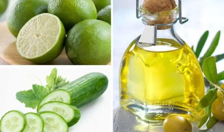 Dầu Oliu, Chanh Tươi Và Dưa Leo Giúp Tẩy Tế Bào Chết