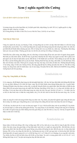 Tên Cường Có Ý Nghĩa Gì? Tên Cường Có Ý Nghĩa Gì?