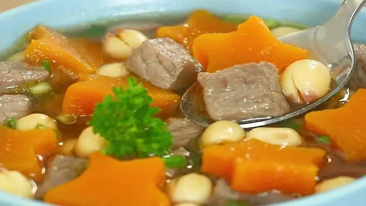 Cách Nấu Canh Thịt Bò Bí Đỏ Mềm Ngon Bổ Dưỡng Cho Bữa Cơm Gia ... Cách Nấu Canh Thịt Bò Bí Đỏ Mềm Ngon Bổ Dưỡng Cho Bữa Cơm Gia ...