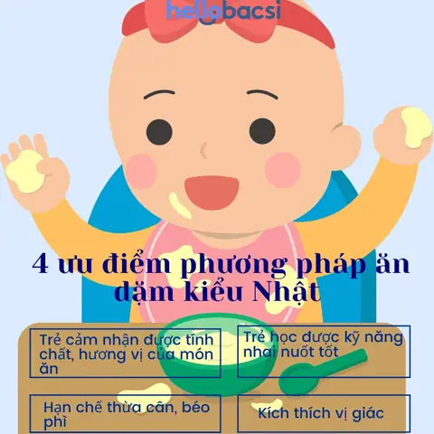Ưu Điểm Của Phương Pháp Ăn Dặm Kiểu Nhật