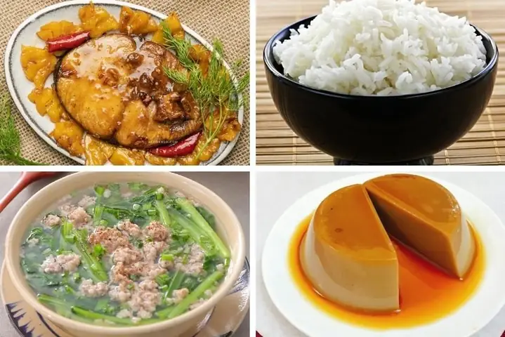 Thực Đơn Cho Thứ 2