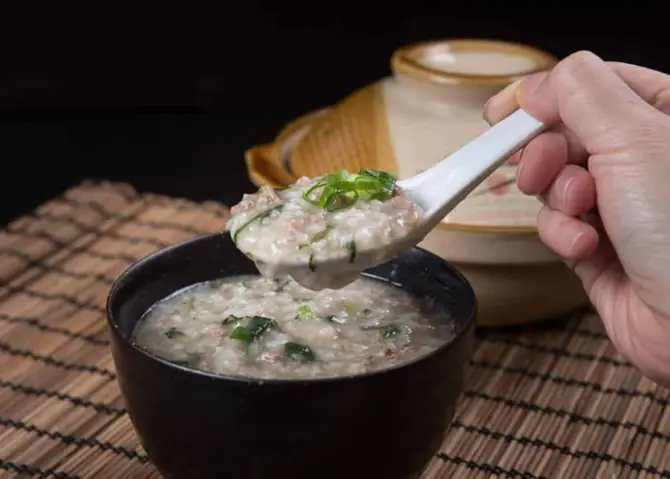 Cháo Thịt Bò, Cải Thảo Cháo Thịt Bò, Cải Thảo