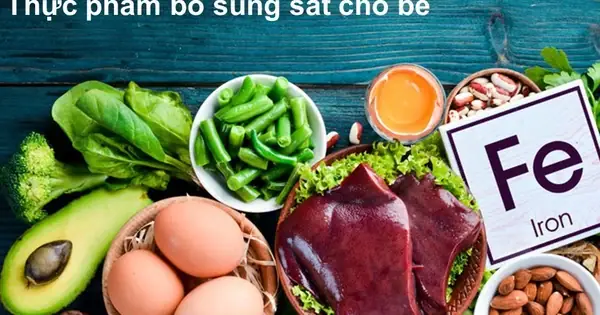 12 Loại Thực Phẩm Giàu Sắt Tốt Cho Sức Khỏe Trẻ Em