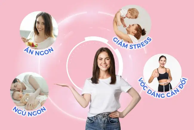 Dha Giúp Mẹ Ăn Ngon, Dễ Ngủ, Giảm Stress, Giữ Vóc Dáng Thon Thả Dha Giúp Mẹ Ăn Ngon, Dễ Ngủ, Giảm Stress, Giữ Vóc Dáng Thon Thả