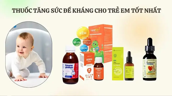 Vai Trò Của Thuốc Tăng Đề Kháng Cho Trẻ