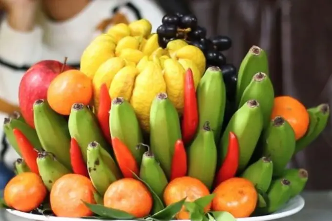 Mâm Ngũ Quả Miền Bắc Ngày Tết