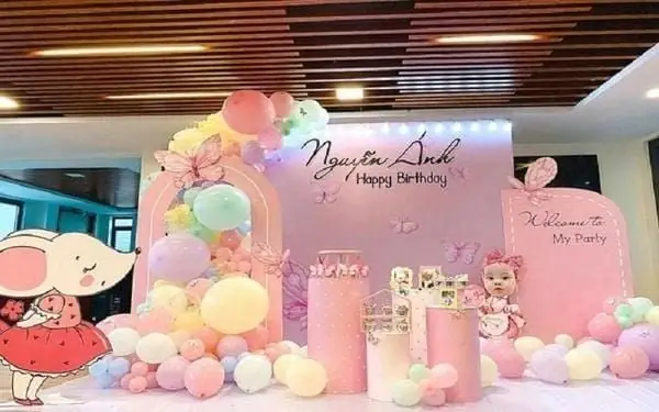 Cách Trang Trí Tiệc Sinh Nhật Bé Gái Theo Chủ Đề