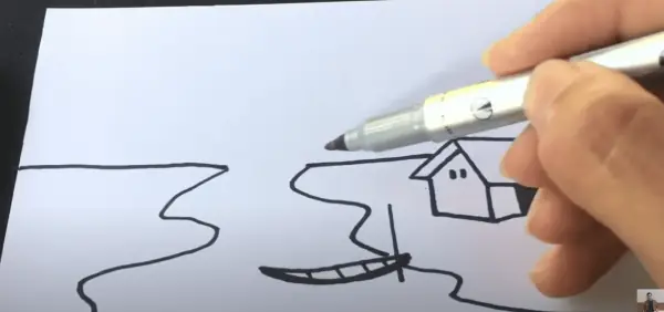 Cách 1: Hướng Dẫn Vẽ Tranh Phong Cảnh Thác Nước Đơn Giản Mà Đẹp Cho Học Sinh Lớp 8