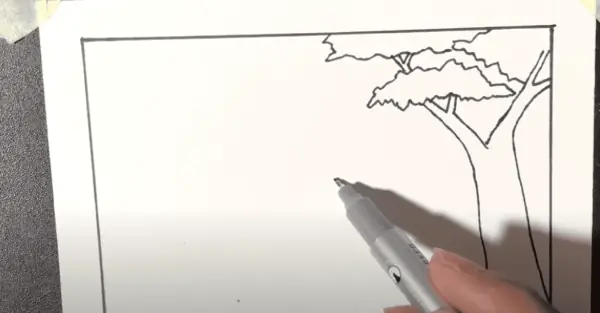 Cách 2: Hướng Dẫn Vẽ Tranh Phong Cảnh Làng Quê Lớp 7 Đẹp