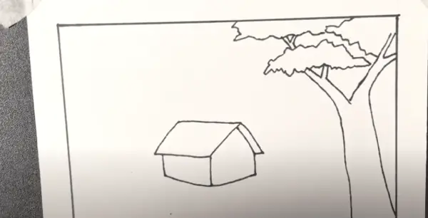 Cách 2: Hướng Dẫn Vẽ Tranh Phong Cảnh Làng Quê Lớp 7 Đẹp