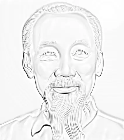 Tô Màu Bác Hồ - Tranh Tô Màu Cho Bé