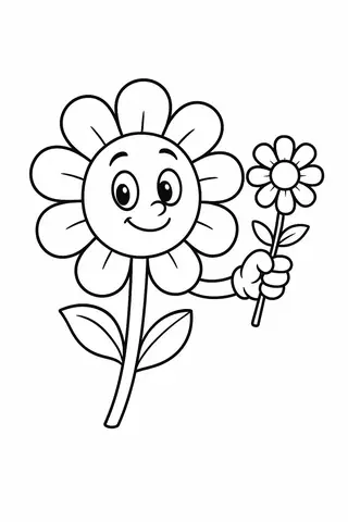 Tranh Tô Màu Hoa Tặng Mẹ Cho Bé 2025 Tranh Tô Màu Hoa Tặng Mẹ Cho Bé 2025