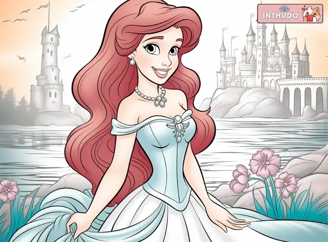 Cách Tô Màu Và Kỹ Thuật Tô Màu Công Chúa Ariel Cách Tô Màu Và Kỹ Thuật Tô Màu Công Chúa Ariel