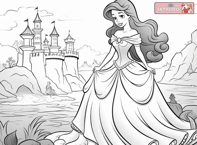 Mẫu Tranh Tô Màu Công Chúa Ariel Nàng Tiên Cá Của Biển Cả Đẹp Nhất Mẫu Tranh Tô Màu Công Chúa Ariel Nàng Tiên Cá Của Biển Cả Đẹp Nhất