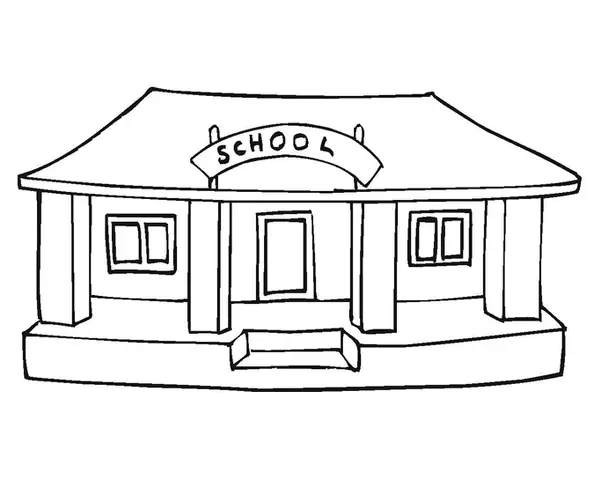 Hình Ảnh Cho Tranh Vẽ Ngôi Trường Mầm Non Của Bé: