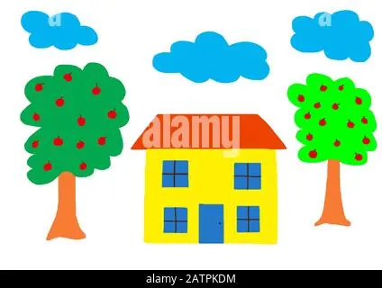 Hình Ảnh Cho Tranh Vẽ Ngôi Trường Mầm Non Của Bé: