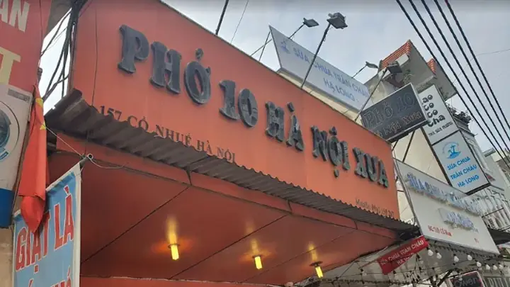 Phở 10 Hà Nội Xưa (cơ Sở 2) – Hương Vị Cổ Điển
