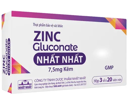 Zinc Gluconate Nhất Nhất Zinc Gluconate Nhất Nhất