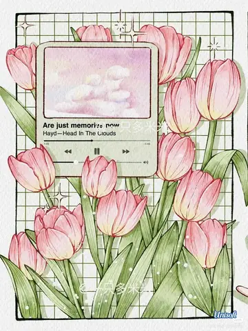 Vẽ Hoa Tulip Bằng Bút Chì