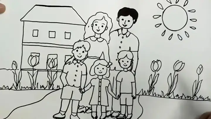 Hướng Dẫn Chi Tiết Vẽ Tranh Đề Tài Gia Đình Lớp 8: 5 Bước Tạo ... Hướng Dẫn Chi Tiết Vẽ Tranh Đề Tài Gia Đình Lớp 8: 5 Bước Tạo ...