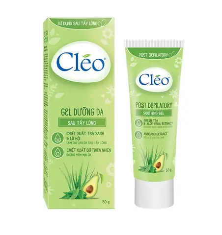 2 Sản Phẩm Dưỡng Da Sau Khi Triệt Lông Cléo