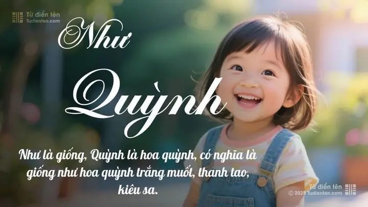 Tên Như Quỳnh: Ý Nghĩa, Phân Tích, Phong Thủy Và Thần Số Học Tên Như Quỳnh: Ý Nghĩa, Phân Tích, Phong Thủy Và Thần Số Học