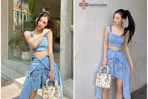 Ý Tưởng Thiết Kế Quần Jeans Thành Váy