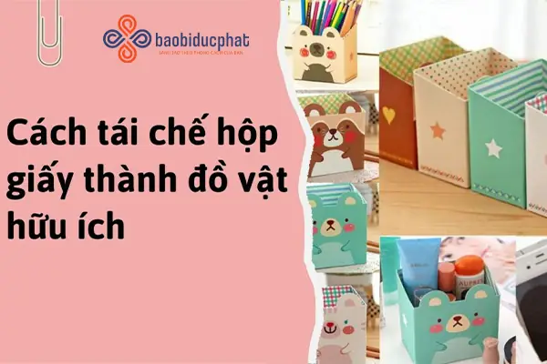 Tái Chế Hộp Giấy Thành Giá Đỡ Điện Thoại