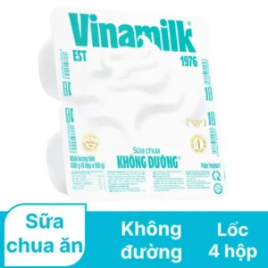 Lốc 4 Sữa Chua Không Đường 100g Giá Tốt Tại Bách Hoá Xanh