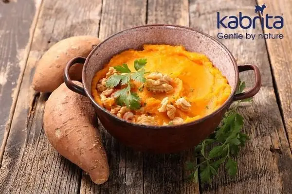 Cháo Trứng Gà Khoai Lang