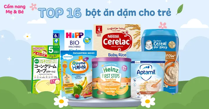Top 17 Thương Hiệu Bột Ăn Dặm Cho Bé Tốt Nhất Mà Mẹ Không Thể Bỏ ... Top 17 Thương Hiệu Bột Ăn Dặm Cho Bé Tốt Nhất Mà Mẹ Không Thể Bỏ ...