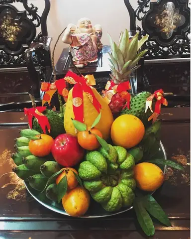 Cách Bày Mâm Ngũ Quả Ngày Tết