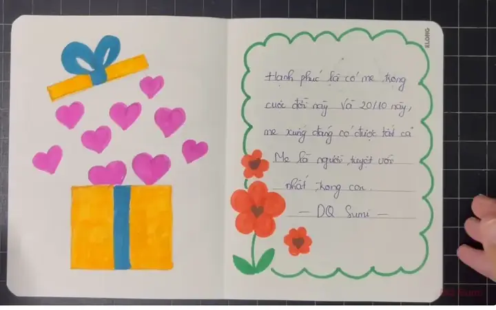 Cách Làm Thiệp 8/3 Bằng Giấy A4 Đơn Giản