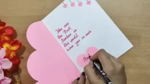 Cách Làm Thiệp 8/3 Bằng Giấy A4: