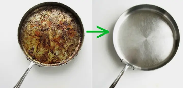 Cách Làm Sạch Lớp Cháy Khét, Cháy Xém Dưới Đáy Nồi Chảo Cực ... Cách Làm Sạch Lớp Cháy Khét, Cháy Xém Dưới Đáy Nồi Chảo Cực ...