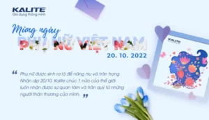 Kalite Chúc Mừng Ngày Phụ Nữ Việt Nam 20/10 - Kalite Việt Nam