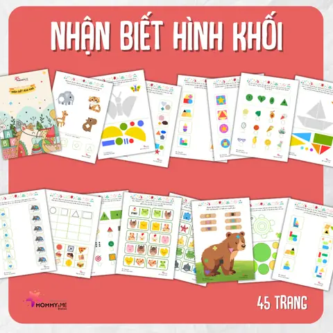 Tải Về (file Mềm) Phiếu Bài Tập (worksheet) Nhận Biết Hình Khối ...