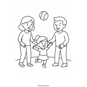 Tranh Tô Màu Cho Bé 5 6 Tuổi Đơn Giản Dễ Tô - Mới Nhất 2026