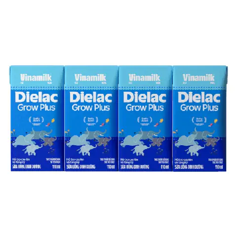 Sữa Uống Dinh Dưỡng Dielac Grow Plus 110ml (sữa Non) - Lốc 4 ...