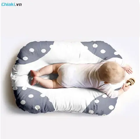 Gối Chống Trào Ngược Hàn Quốc Bonnichon Vỏ Cotton Gối Chống Trào Ngược Hàn Quốc Bonnichon Vỏ Cotton