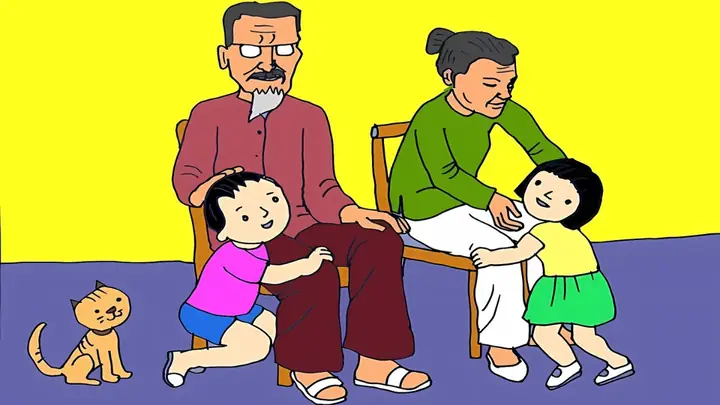 Tranh Gia Đình Sum Vầy