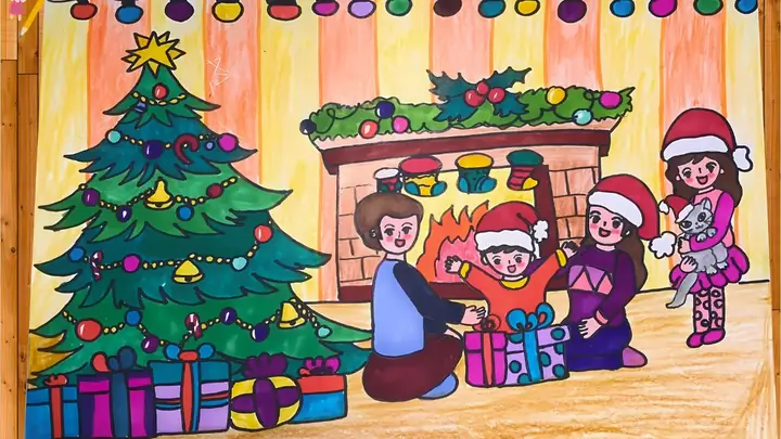 Tranh Gia Đình Sum Vầy