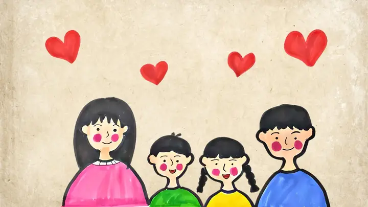 Tranh Chân Dung Gia Đình