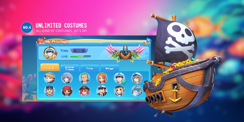 Bắn cá 8KBET và tổng quan sảnh giải trí đại dương