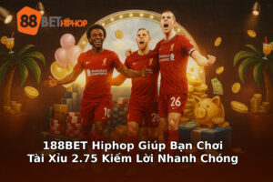 188BET Hiphop Giúp Bạn Chơi Tài Xỉu 2.75 Kiếm Lời Nhanh Chóng 
