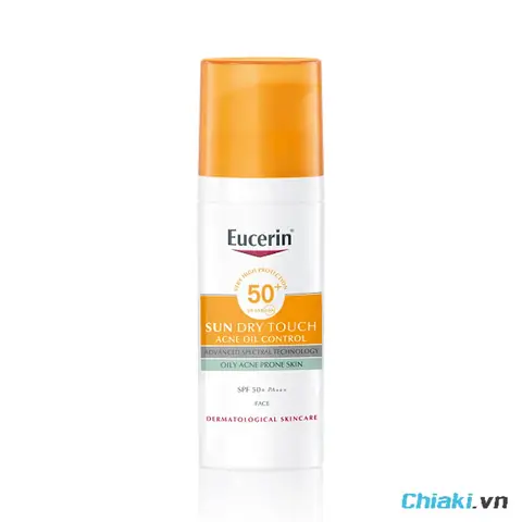 11. Kem Chống Nắng Kiểm Soát Nhờn Eucerin Sun Dry Touch Oil Control