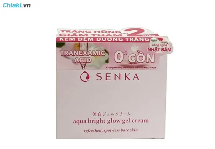 Kem Dưỡng Trắng Da Mặt Nhật Bản Senka White Beauty Glow