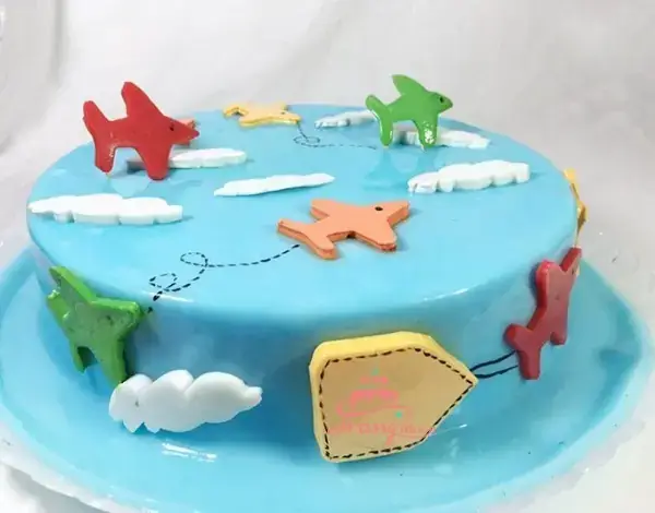 Hình Trang Trí Bánh Sinh Nhật Bé Trai