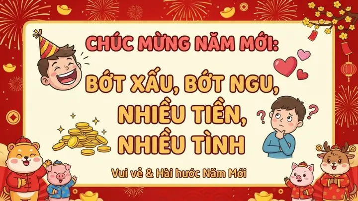 13. Chúc Tết Vui Vẻ & Hài Hước 13. Chúc Tết Vui Vẻ & Hài Hước