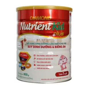 Sữa Diamond Nutrient Kid 1+ 800g Giúp Tăng Cân Cho Trẻ Thấp Còi